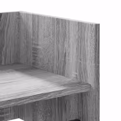 VidaXL 848456 étagères Bois Gris - Vue supplémentaire 7