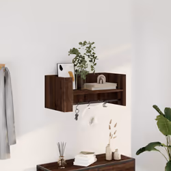 VidaXL 848457 étagères Bois Marron, Bois