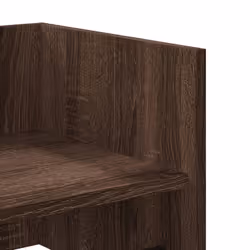 VidaXL 848457 étagères Bois Marron, Bois - Vue supplémentaire 7