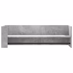 VidaXL 848461 étagères Bois Gris - Vue supplémentaire 4