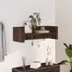 vidaXL Étagère murale chêne marron 100x35x30,5 cm bois d'ingénierie