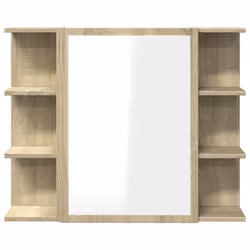 VidaXL 849603 miroir de salle de bain et armoire de rangement pour évier - Vue supplémentaire 5