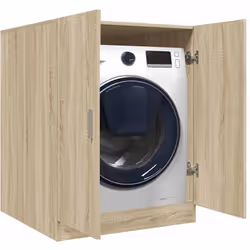 Description générale Avec ce meuble pour lave-linge, vous pouvez créer et utiliser de manière optimale un espace de rangement ...