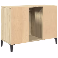 VidaXL 849666 miroir de salle de bain et armoire de rangement pour évier - Vue supplémentaire 8