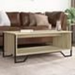 vidaXL Table basse chêne sonoma 100x51x40 cm bois d'ingénierie