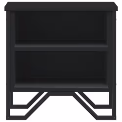 VidaXL 848494 Table de nuit et table de chevet Noir - Vue supplémentaire 5