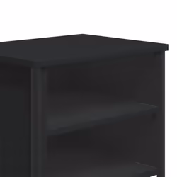VidaXL 848494 Table de nuit et table de chevet Noir - Vue supplémentaire 8