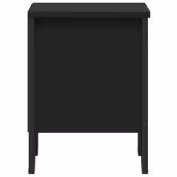 VidaXL 848495 Table de nuit et table de chevet Noir - Vue supplémentaire 6