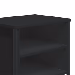 VidaXL 848495 Table de nuit et table de chevet Noir - Vue supplémentaire 8