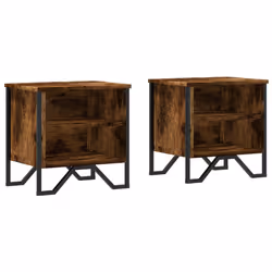 VidaXL 848499, Chêne, Métal, Bois, 70 kg, 400 mm, 300 mm, 400 mm