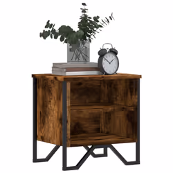 VidaXL 848499 Table de nuit et table de chevet Chêne - Vue supplémentaire 4