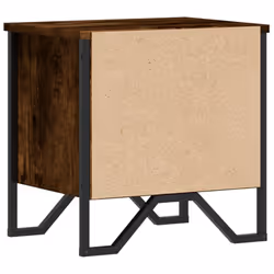 VidaXL 848499 Table de nuit et table de chevet Chêne - Vue supplémentaire 7