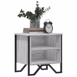 VidaXL 848500 Table de nuit et table de chevet Chêne - Vue supplémentaire 4