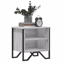 VidaXL 848501 Table de nuit et table de chevet Chêne - Vue supplémentaire 4