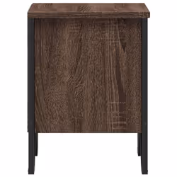VidaXL 848503 Table de nuit et table de chevet Chêne - Vue supplémentaire 6