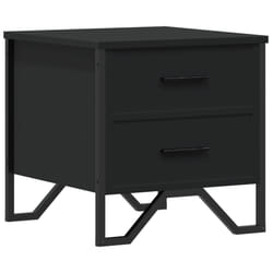 VidaXL 848504 Table de nuit et table de chevet Noir