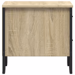 VidaXL 848506 Table de nuit et table de chevet Chêne - Vue supplémentaire 7