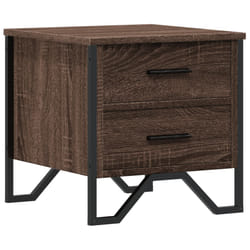 VidaXL 848512 Table de nuit et table de chevet Chêne
