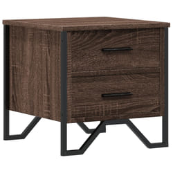VidaXL 848513 Table de nuit et table de chevet Chêne
