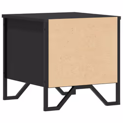 VidaXL 848515 Table de nuit et table de chevet Noir - Vue supplémentaire 8