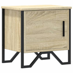 VidaXL 848516 Table de nuit et table de chevet Chêne