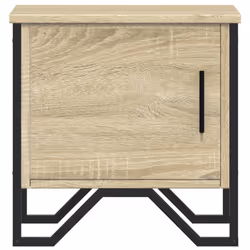VidaXL 848517 Table de nuit et table de chevet Chêne - Vue supplémentaire 5