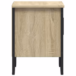 VidaXL 848517 Table de nuit et table de chevet Chêne - Vue supplémentaire 7