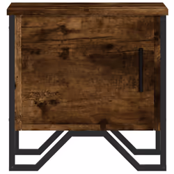 VidaXL 848519 Table de nuit et table de chevet Chêne - Vue supplémentaire 5