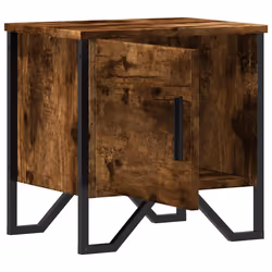 VidaXL 848519 Table de nuit et table de chevet Chêne - Vue supplémentaire 6