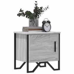 VidaXL 848520 Table de nuit et table de chevet Chêne - Vue supplémentaire 4