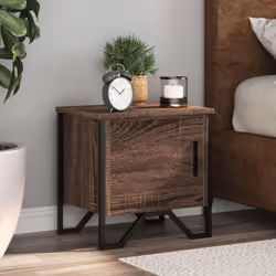 VidaXL 848522, Chêne, Métal, Bois, 400 mm, 300 mm, 400 mm, 1 pièce(s)