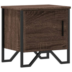 VidaXL 848523 Table de nuit et table de chevet Chêne