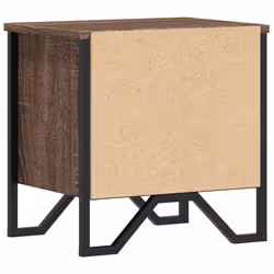VidaXL 848523 Table de nuit et table de chevet Chêne - Vue supplémentaire 8
