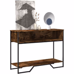 VidaXL 848531, Smoked oak