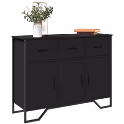 Ce buffet moderne, au look intemporel, est conçu pour être un excellent supplément à votre maison. Matériau durable : le bois ...