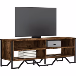 Ce meuble TV avec un grand espace de rangement est un complément pratique et attrayant pour votre salon ou votre chambre à co ...
