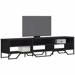Ce meuble TV avec un grand espace de rangement est un complément pratique et attrayant pour votre salon ou votre chambre à co ...