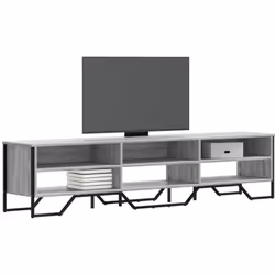 Ce meuble TV avec un grand espace de rangement est un complément pratique et attrayant pour votre salon ou votre chambre à co ...