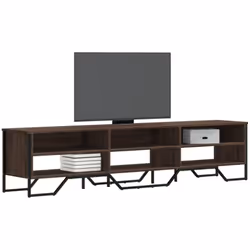 Ce meuble TV avec un grand espace de rangement est un complément pratique et attrayant pour votre salon ou votre chambre à co ...