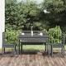 vidaXL Meuble TV sonoma gris 122x34x41 cm bois d'ingénierie