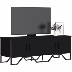 Ce meuble TV avec un grand espace de rangement est un complément pratique et attrayant pour votre salon ou votre chambre à co ...