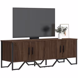 Ce meuble TV avec un grand espace de rangement est un complément pratique et attrayant pour votre salon ou votre chambre à co ...