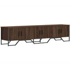 Meuble tv chêne marron 180x34x41 cm bois d'ingénierie Vidaxl
