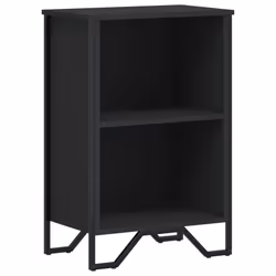 VidaXL 848599, Noir, Métal, Bois, 500 mm, 310 mm, 745 mm