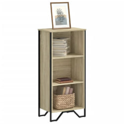 vidaXL Bibliothèque chêne sonoma 50x31x106 cm