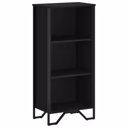 VidaXL 848609, Noir, Métal, Bois, 500 mm, 310 mm, 1375 mm