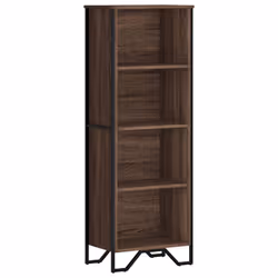 VidaXL 848613, Marron, Chêne, Métal, Bois, 500 mm, 310 mm, 1375 mm