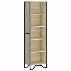 Bibliothèque chêne sonoma 50x31x169 cm bois d'ingénierie - Vidaxl