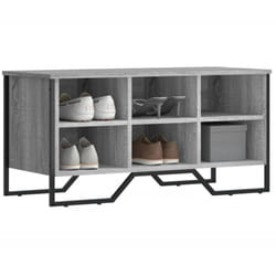 Vidaxl - Armoire à chaussures sonoma gris 90x38x45,5cm bois d'ingénierie