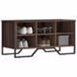 vidaXL Armoire à chaussures chêne marron 90x38x45,5 cm bois ingénierie